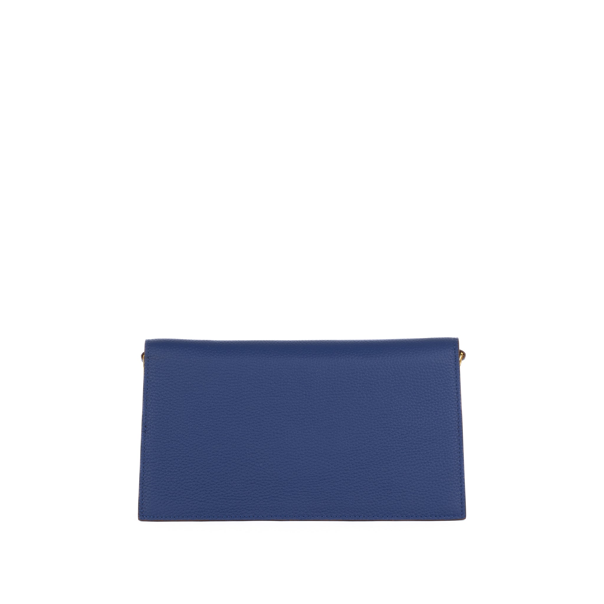 Camélia Läder Clutch 24 - Blue
