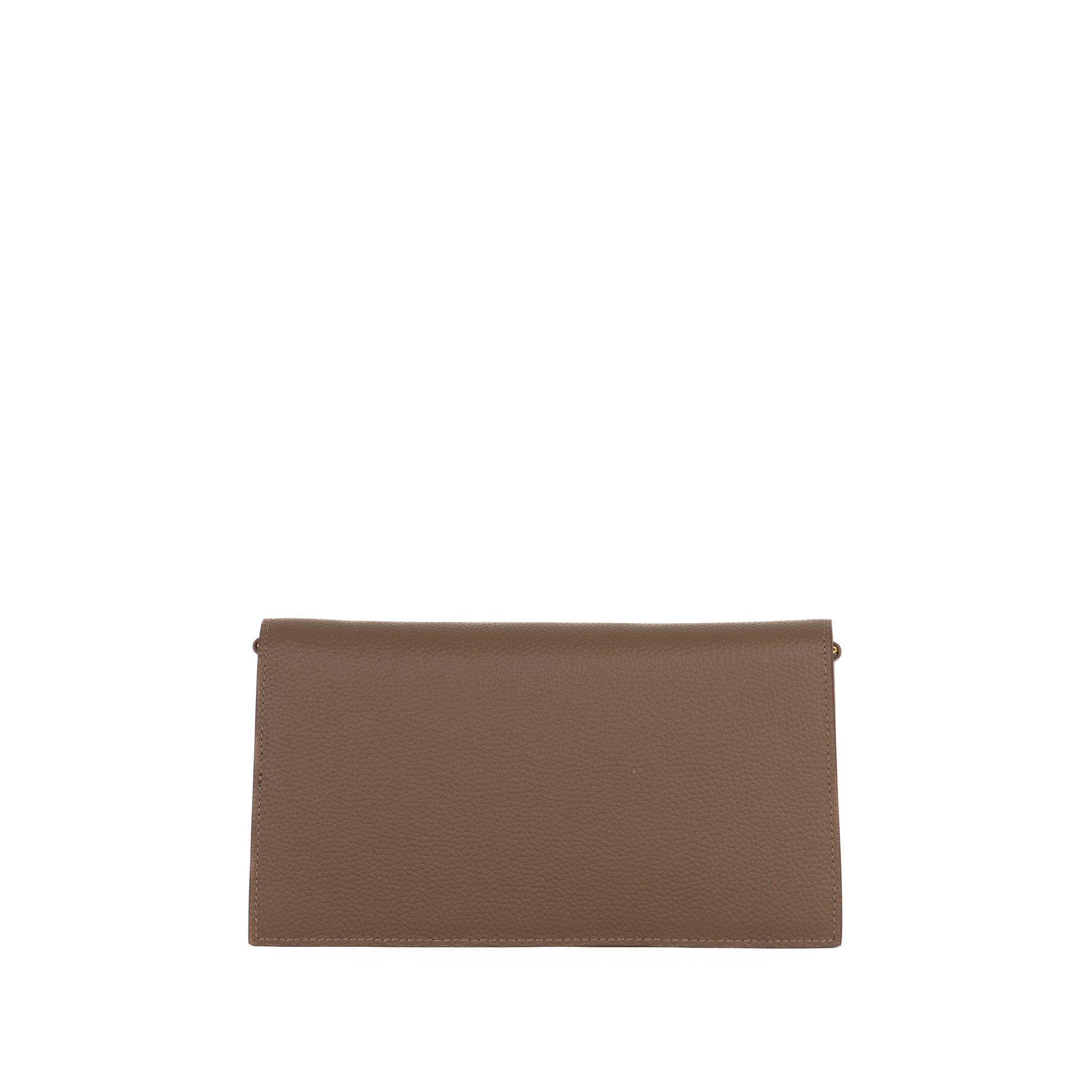 Camélia Läder Clutch 24 - Peanut