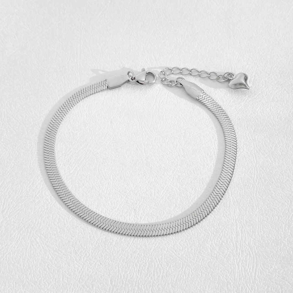 Dilara Armband 4 mm silver