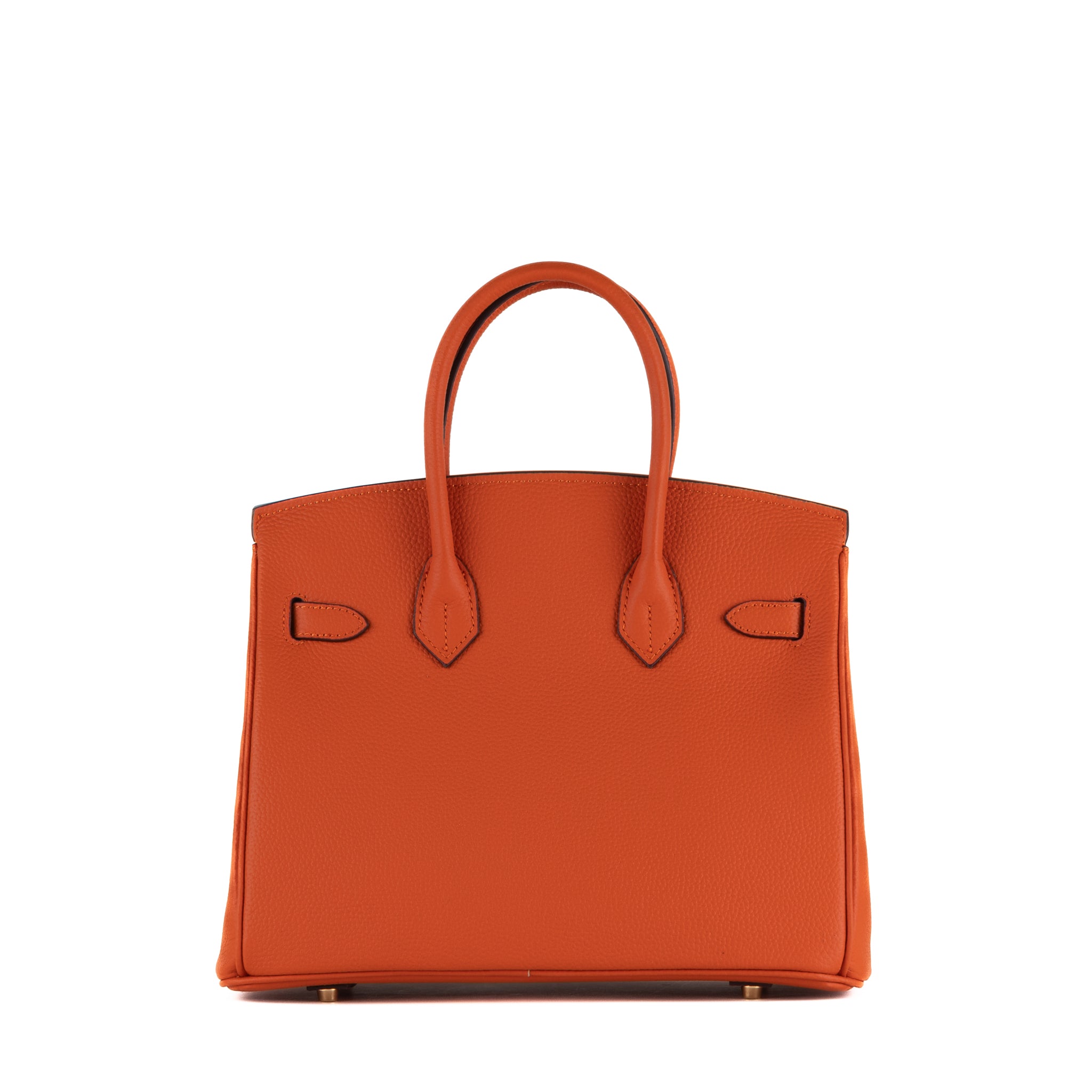 Joelle Läder Handväska 30 - Orange
