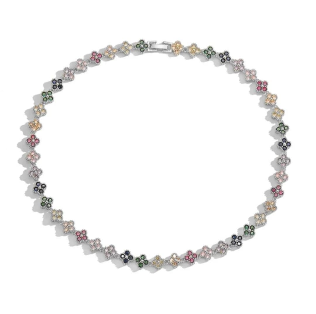 Letizia Halsband Silver