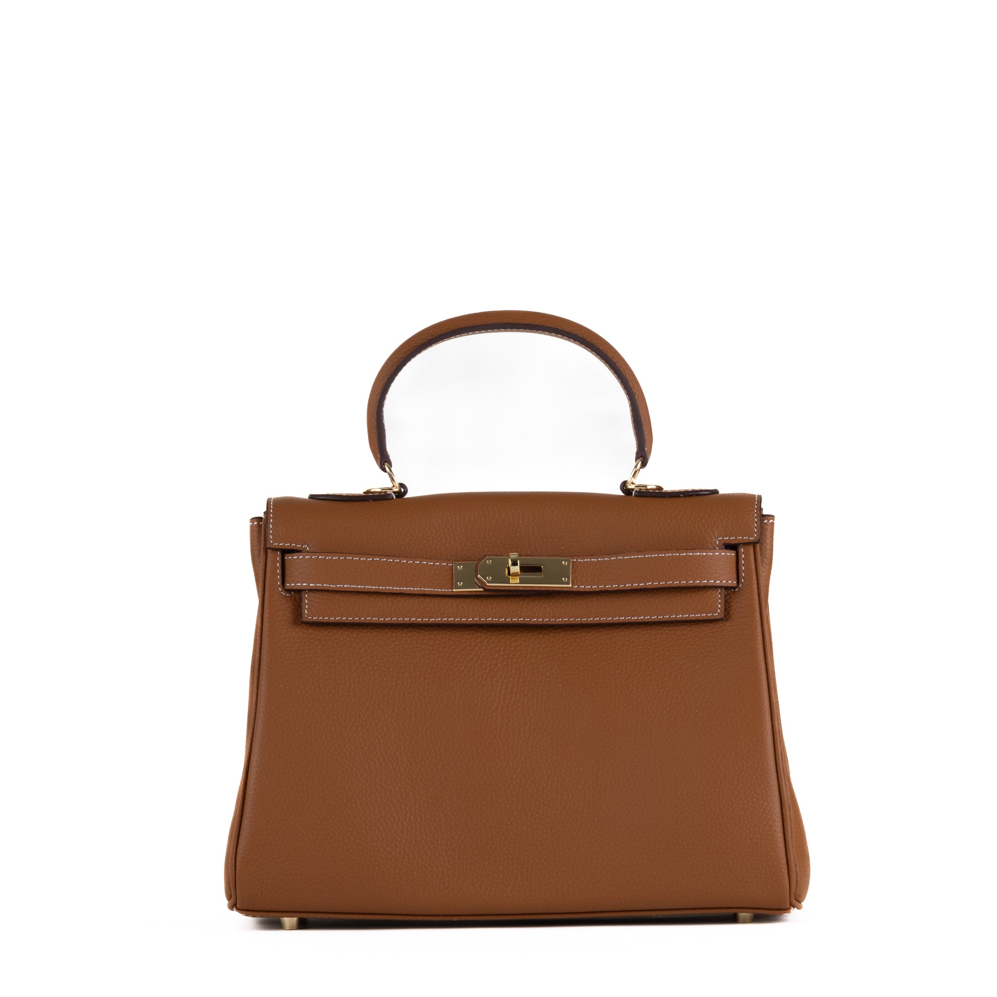 Lili Läder Handväska 28 - Brown