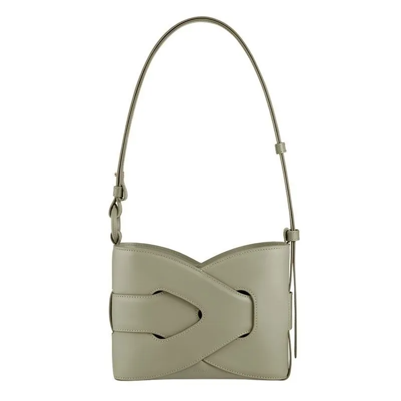 Sabine Leather Shoulder bag 20 - Crème