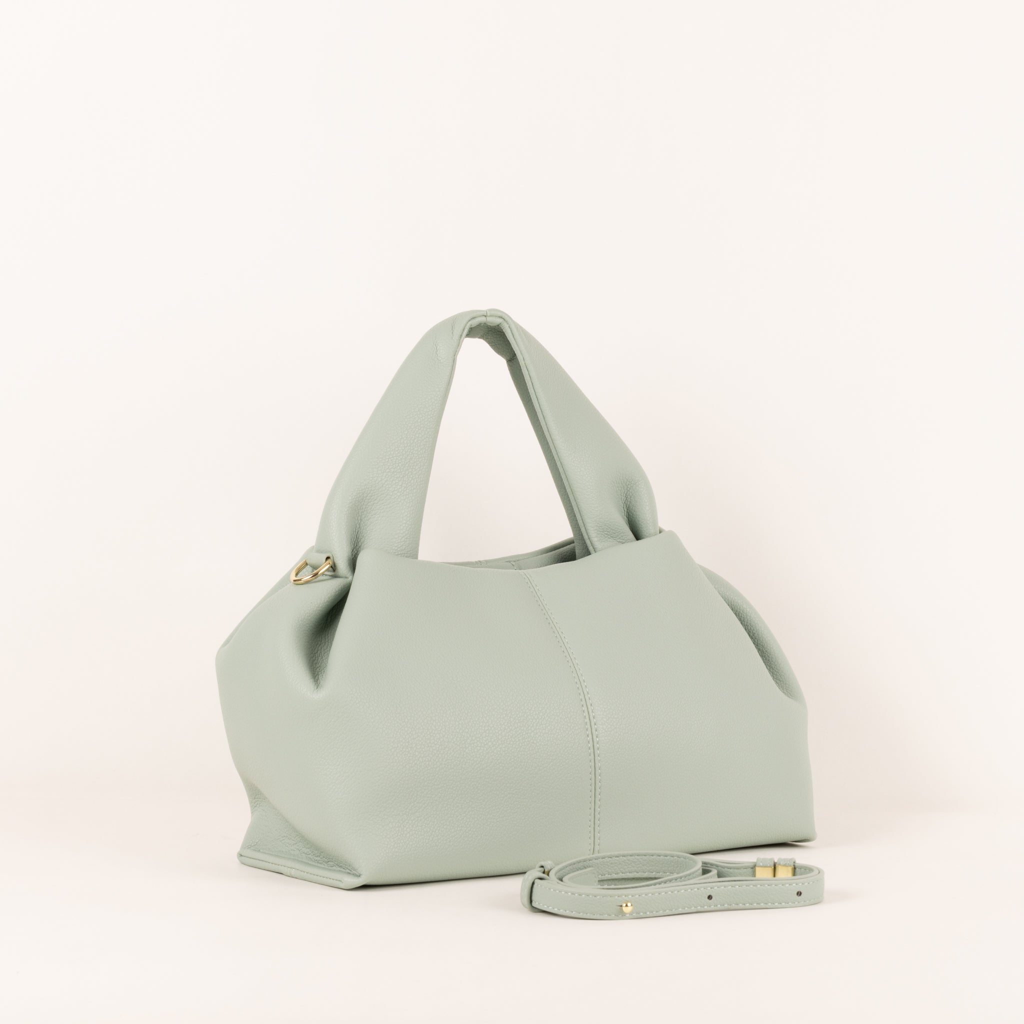 Sabine Leather Shoulder bag 20 - Crème