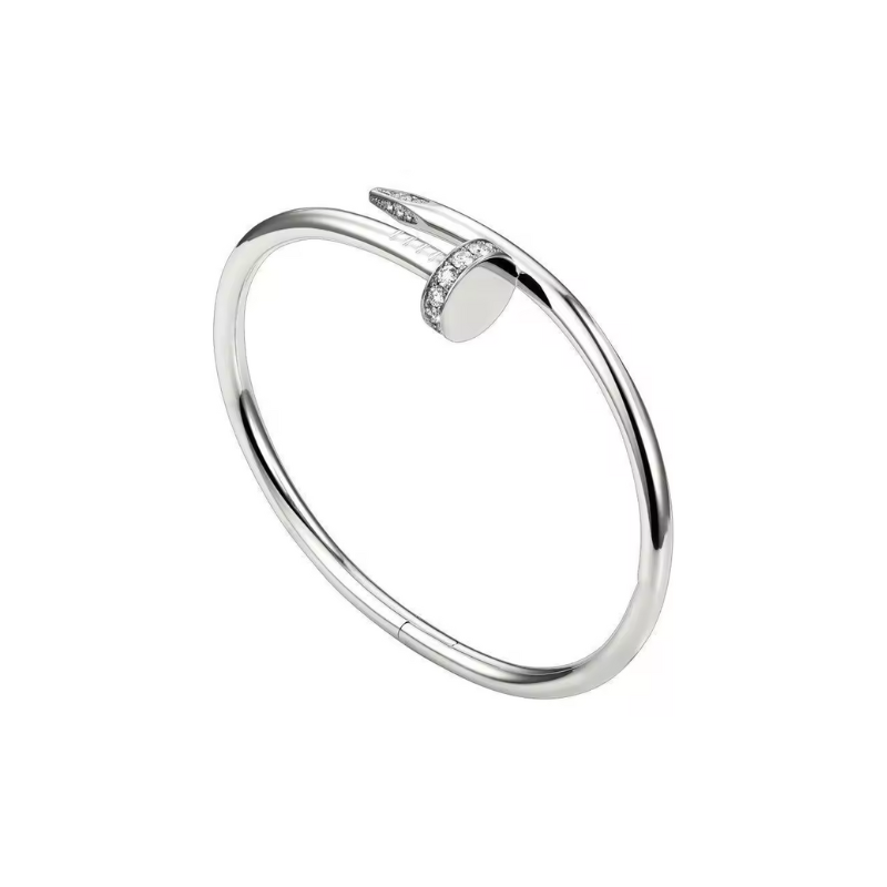 Carla Silver Bangle