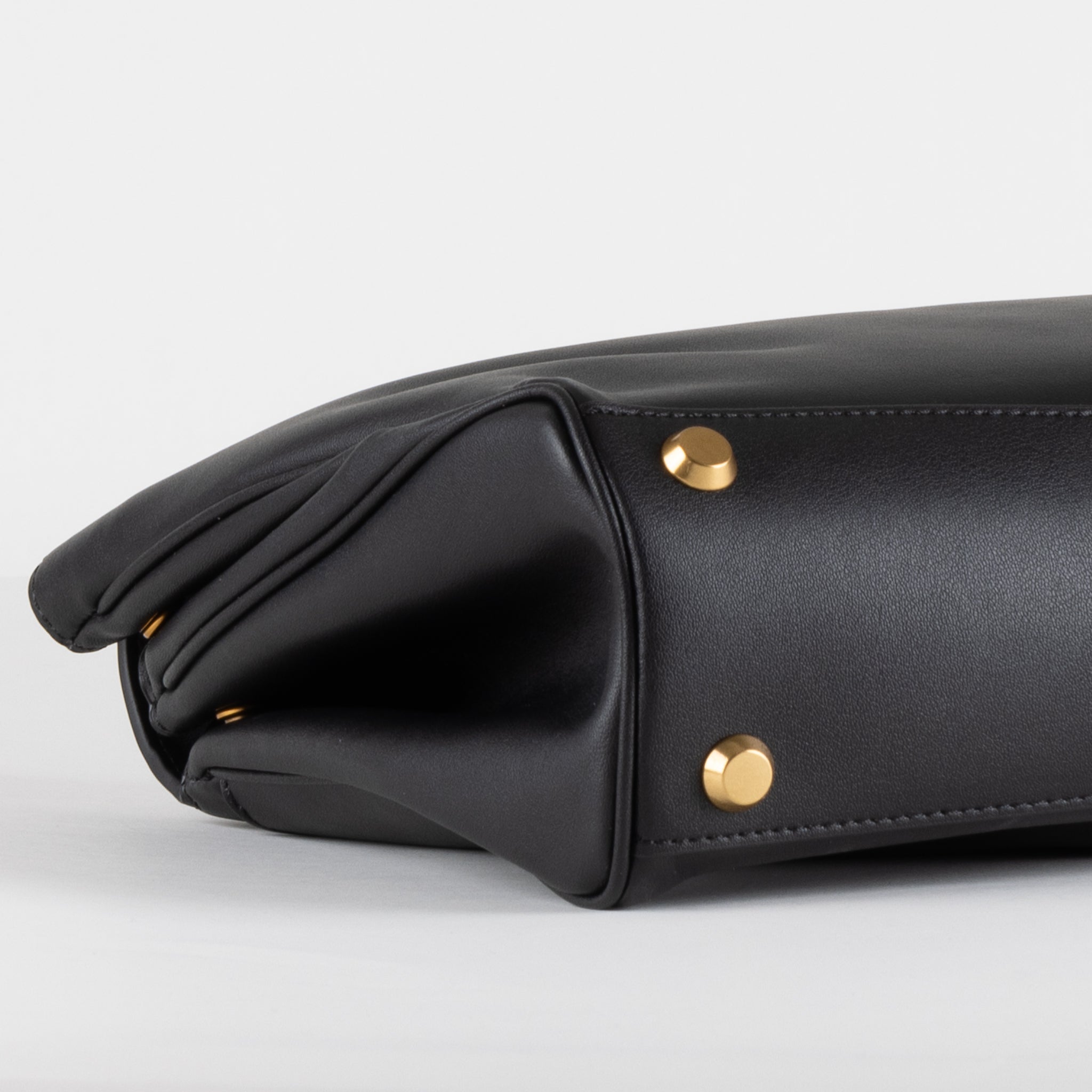 Bianca Läder handväska 36 - Black