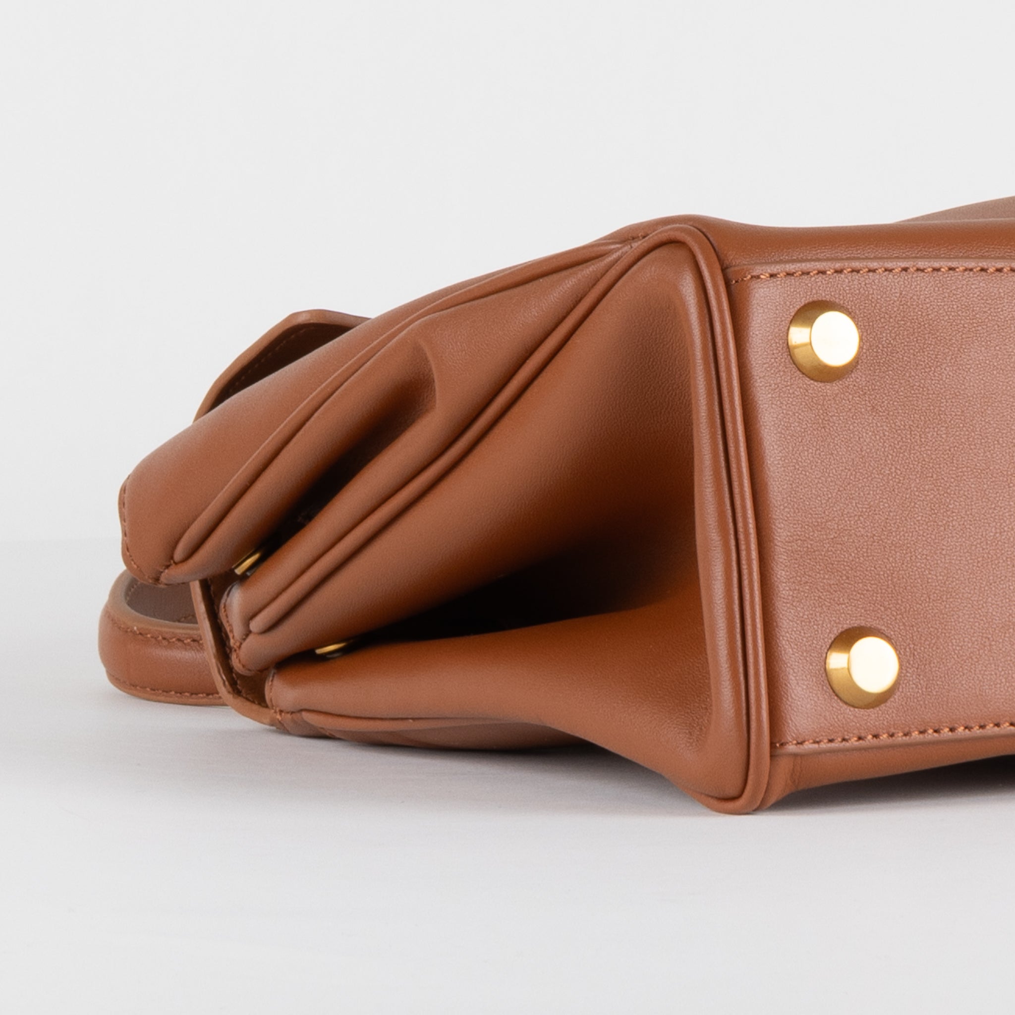 Bianca Läder Handväska 36 - Camel