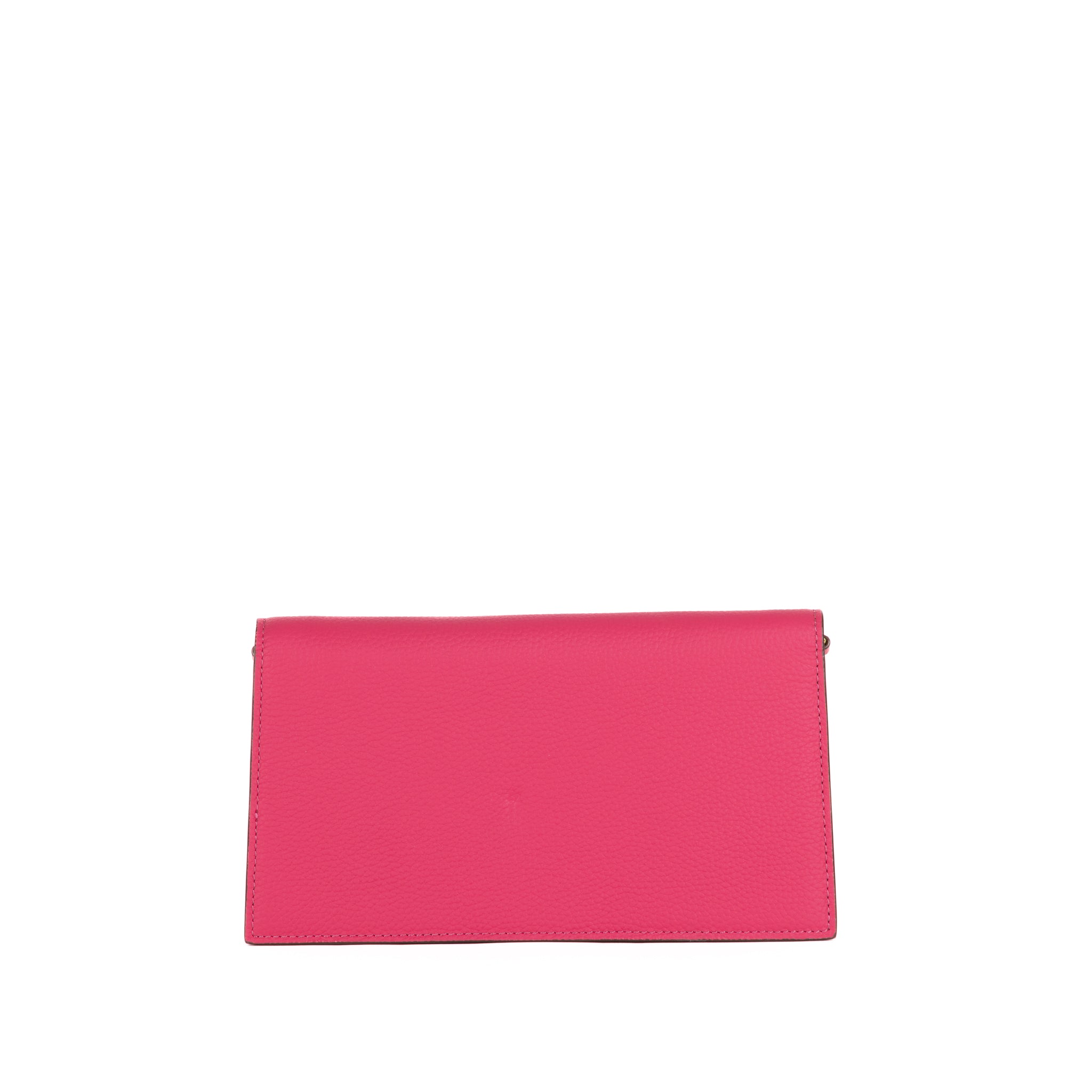 Camélia Läder Clutch 24 - Pink