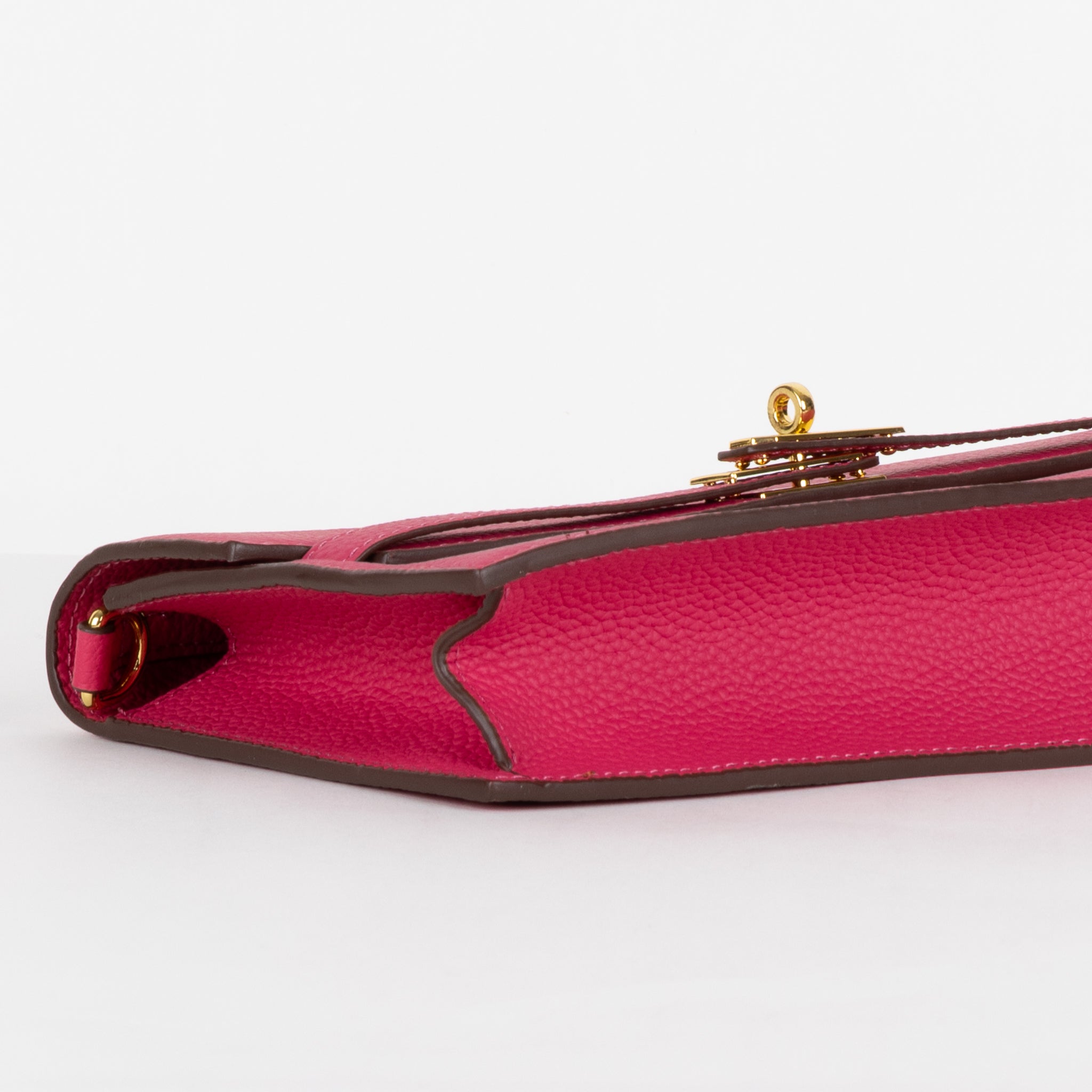 Camélia Läder Clutch 24 - Pink