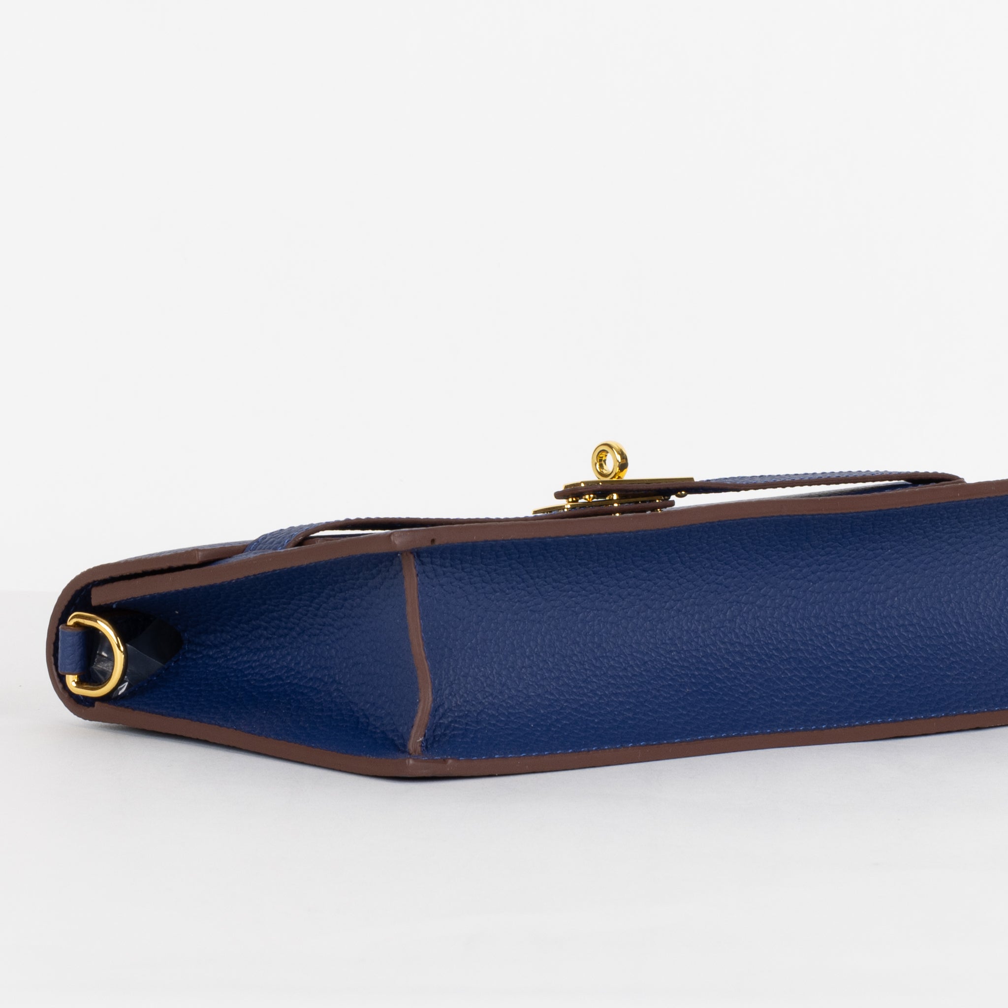 Camélia Läder Clutch 24 - Blue