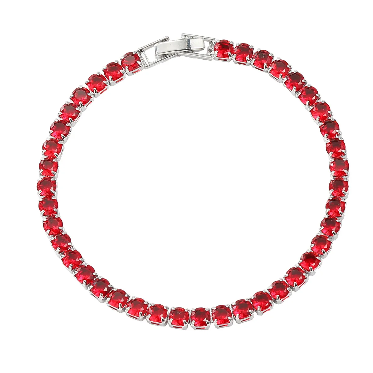 Éléonore Armband silver rosa färg