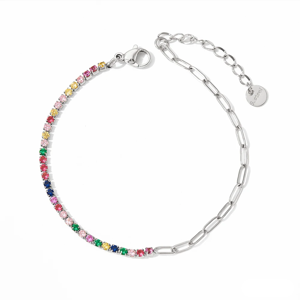 Elettra Silver multifärgad Armband