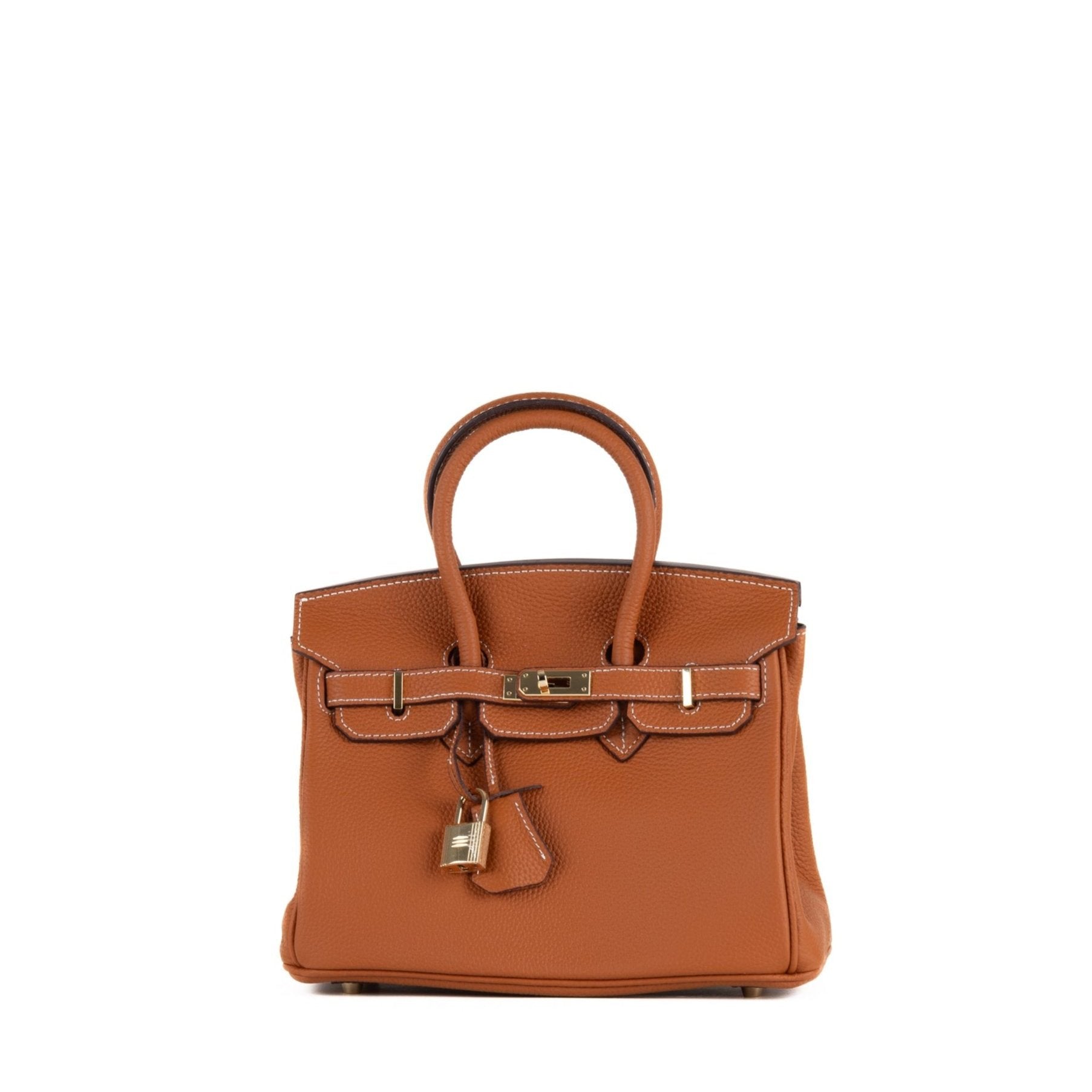 Ella Läder Handväska 25 - Brown