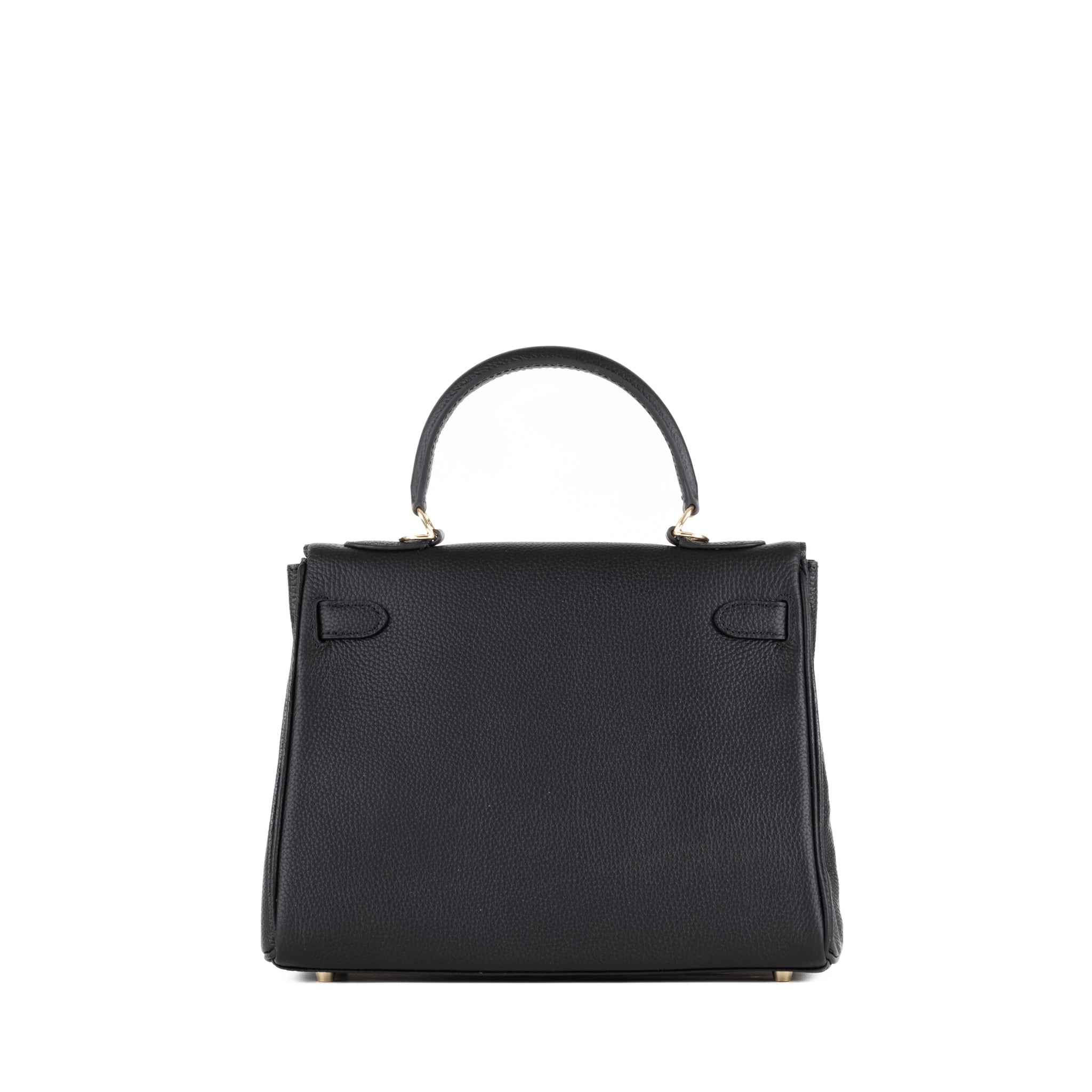 Lili Läder Handväska 28 - Black