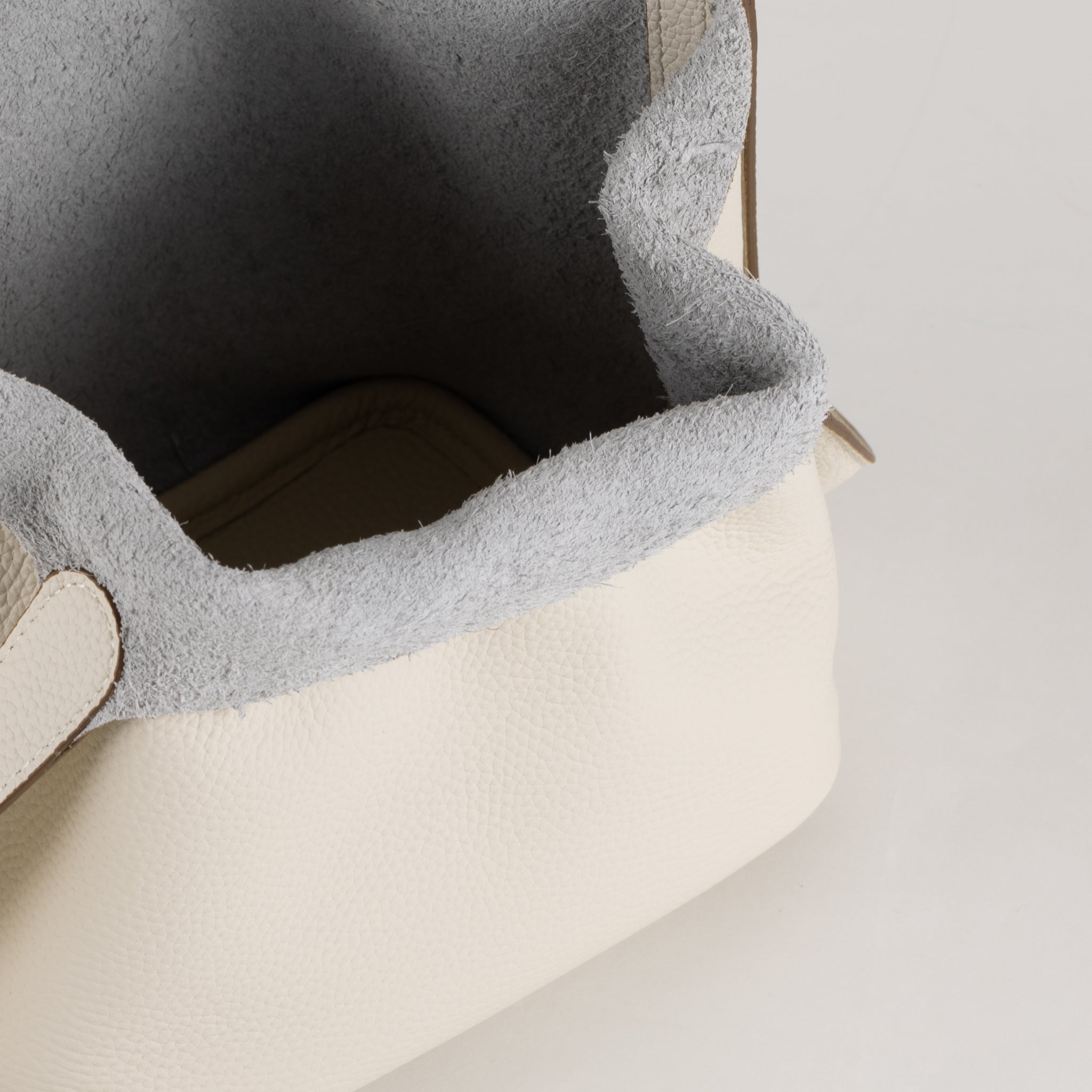 Lucie Läder Handväska 18 - Beige