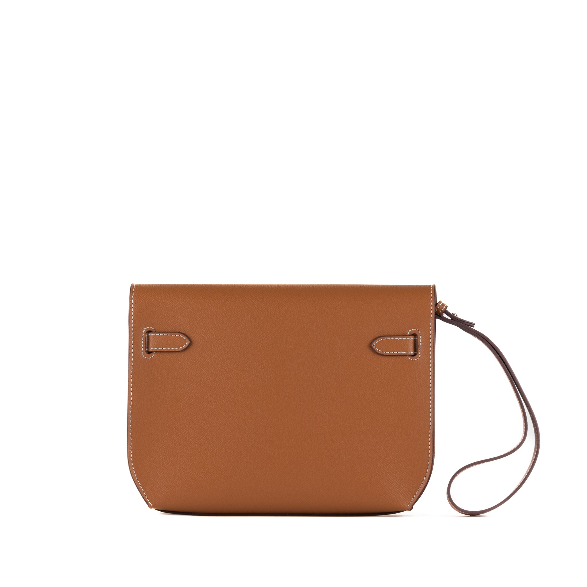 Mella Nahkainen Clutch-laukku 25 - Ruskea
