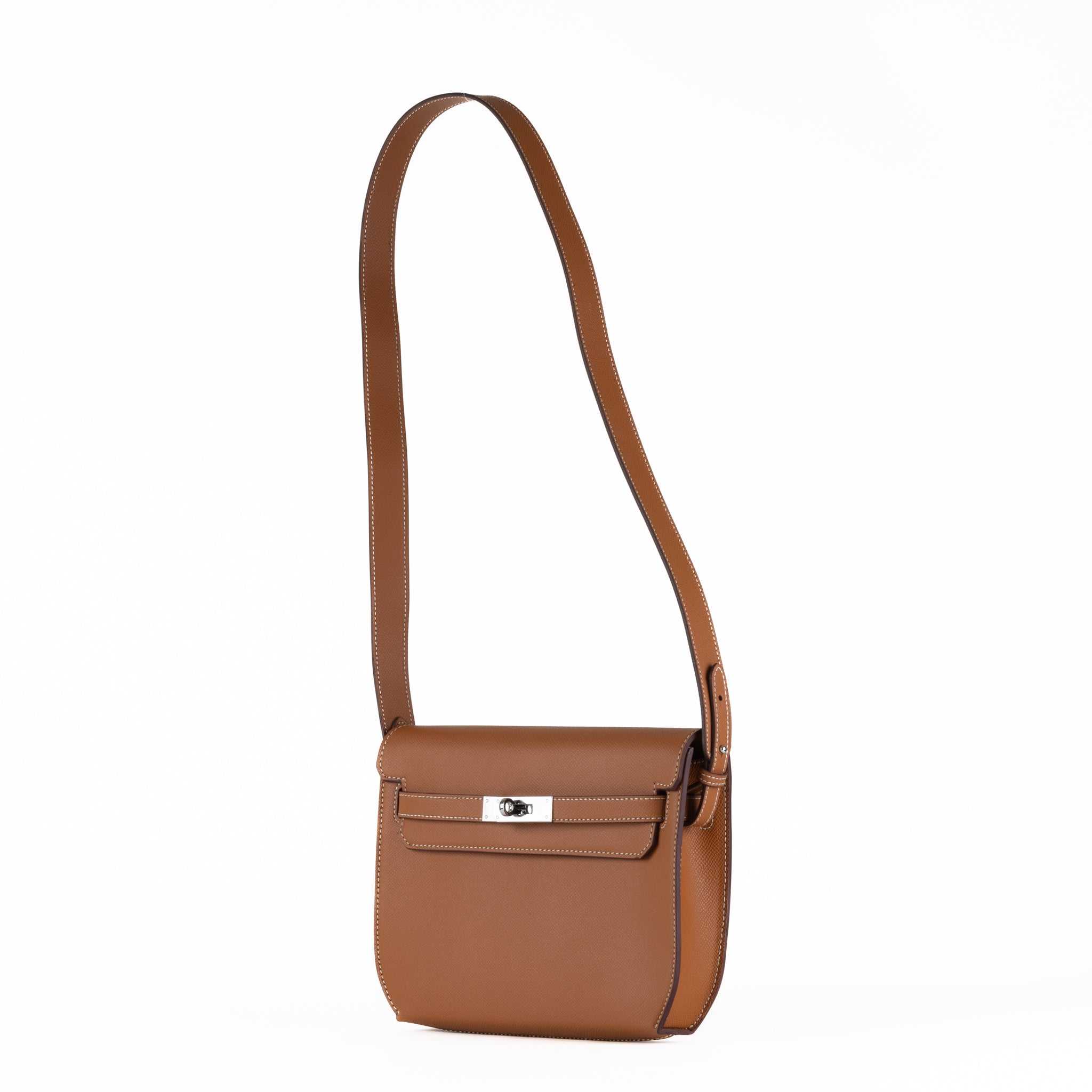 Mella Nahkainen Clutch-laukku 25 - Ruskea