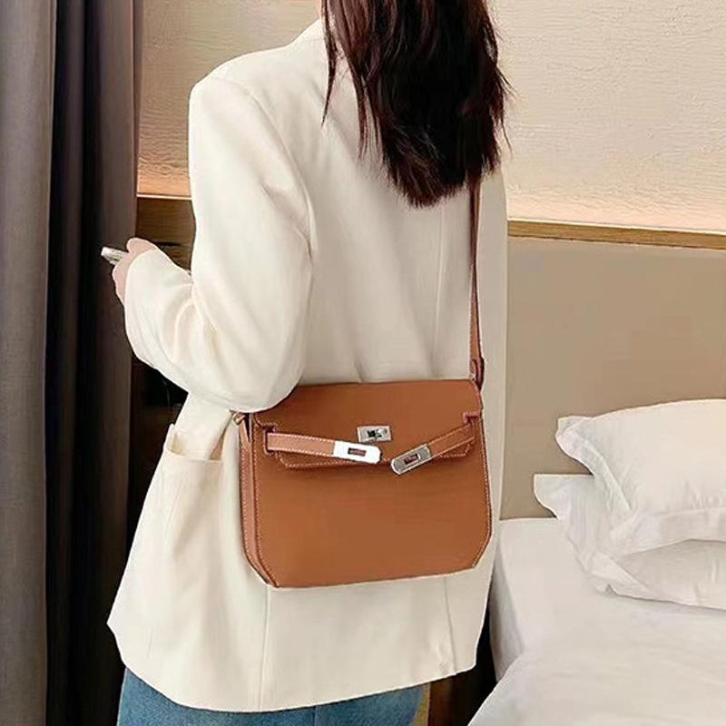 Mella Läder Clutch Väska 25 - Brown