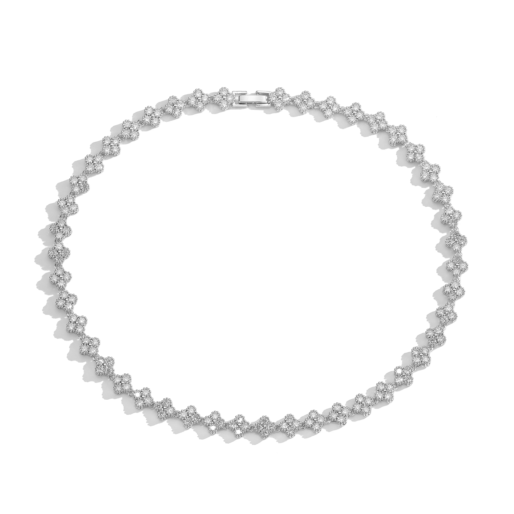 Letizia Halsband Silver